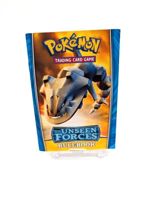 Pokemon Trading Card Game Ex Unseen Forces Cardlist And Rulebook