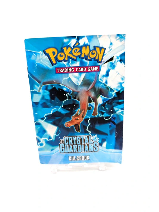 2006 Pokémon TCG EX Crystal Guardians Rulebook