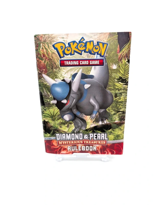 Pokemon TCG Diamond And Pearl Mysterious Treasures Cardlist And Rulebook
