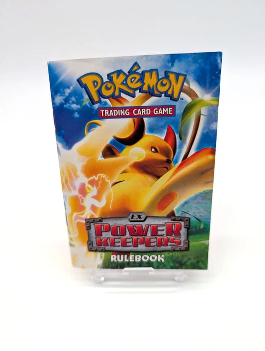Card List / Rulebook - Pokémon Ex: Power Keepers english