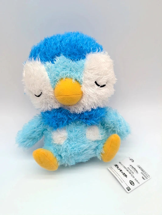 New with Tags Fluffy Piplup Pokémon Soft Toy a Japan Exclusive