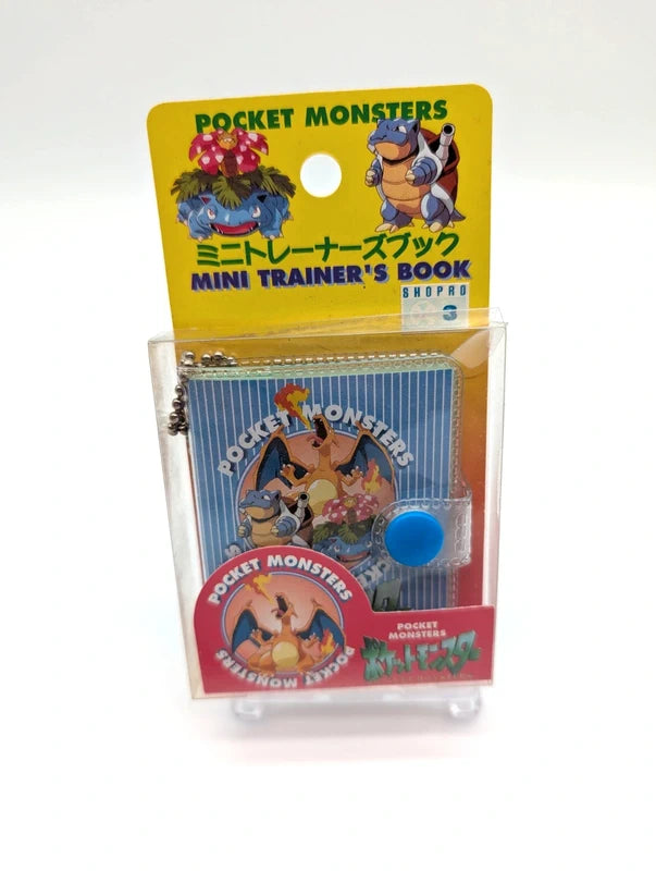 New and unused Vintage Pocket Monsters Mini Trainer's Book