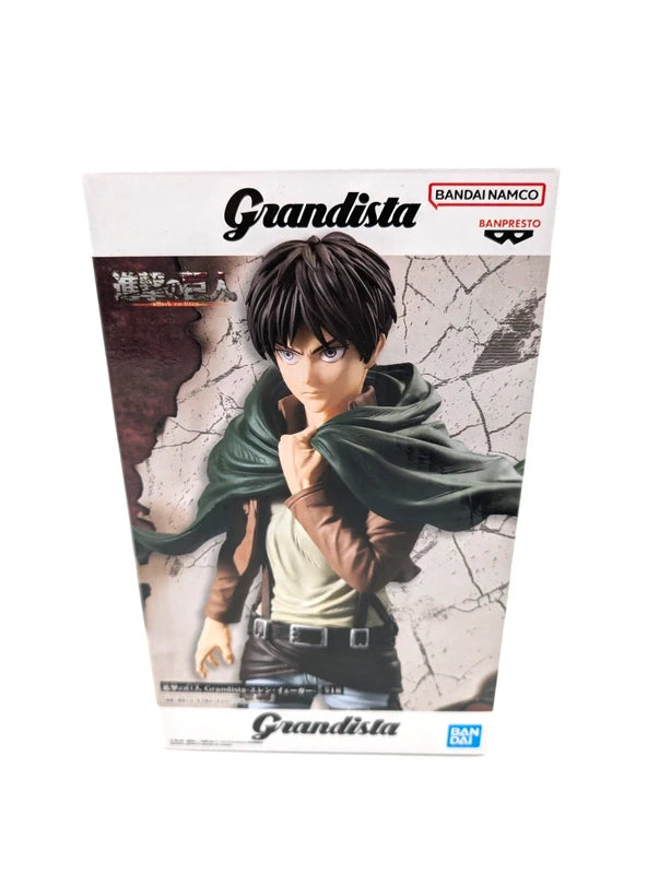 New & Sealed Attack on Titan Eren Figurine Grandista Official Japan Exclusive