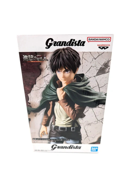 New & Sealed Attack on Titan Eren Figurine Grandista Official Japan Exclusive