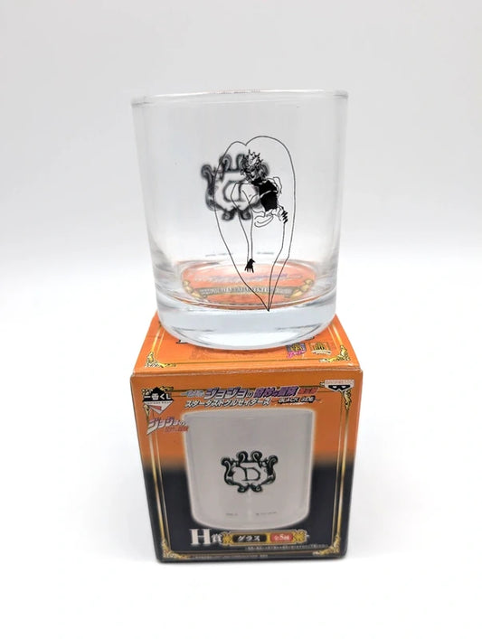 New JoJo’s Bizarre Adventures Ichiban Kuji Japan Official Tumbler Glass