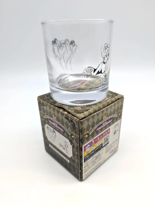 New JoJo’s Bizarre Adventures Ichiban Kuji Japan Official Tumbler Glass Characters