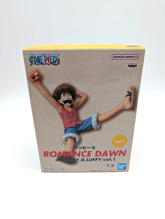 New & Sealed One Piece Romance Dawn Monkey. D. Luffy Volume 1 Bandai Figurine