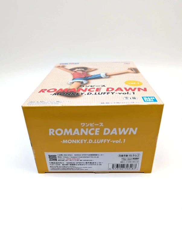 New & Sealed One Piece Romance Dawn Monkey. D. Luffy Volume 1 Bandai Figurine