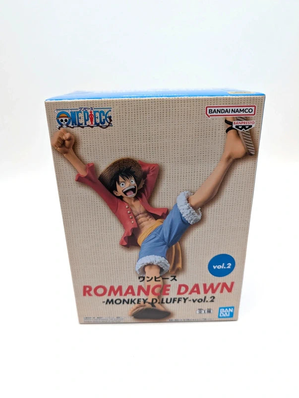 New & Sealed One Piece Romance Dawn Monkey. D. Luffy Volume 2 Bandai Figurine