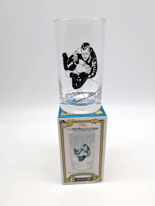 New JoJo’s Bizarre Adventures Ichiban Kuji Japan Official Tumbler Glass Billion