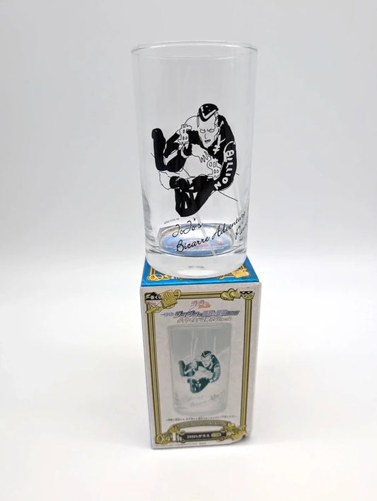New JoJo’s Bizarre Adventures Ichiban Kuji Japan Official Tumbler Glass Billion
