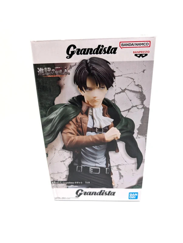 New and Sealed Banpresto Levi Attack On Titan Action Figure - Grandista 27 cm