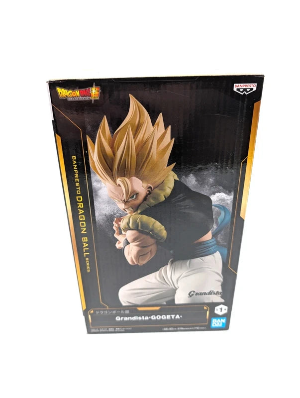 New and Sealed Dragon Ball Z DBZ Gogeta Japanese Anime - Banpresto Bandai Grandista Figure