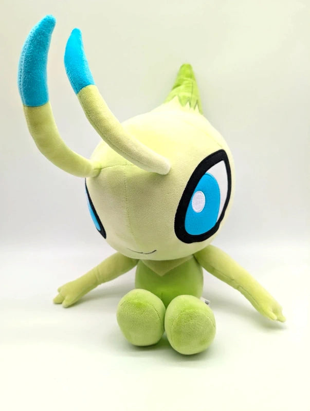 Pokemon Official Celebi Plush Soft Toy Large Approx 35cm Tall