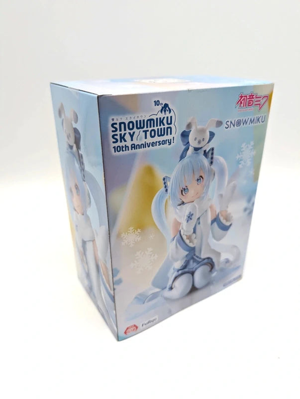 New & Sealed Hatsune Miku FuRyu Snow Miku Sky Town Official Figurine 10th Anniversary Design