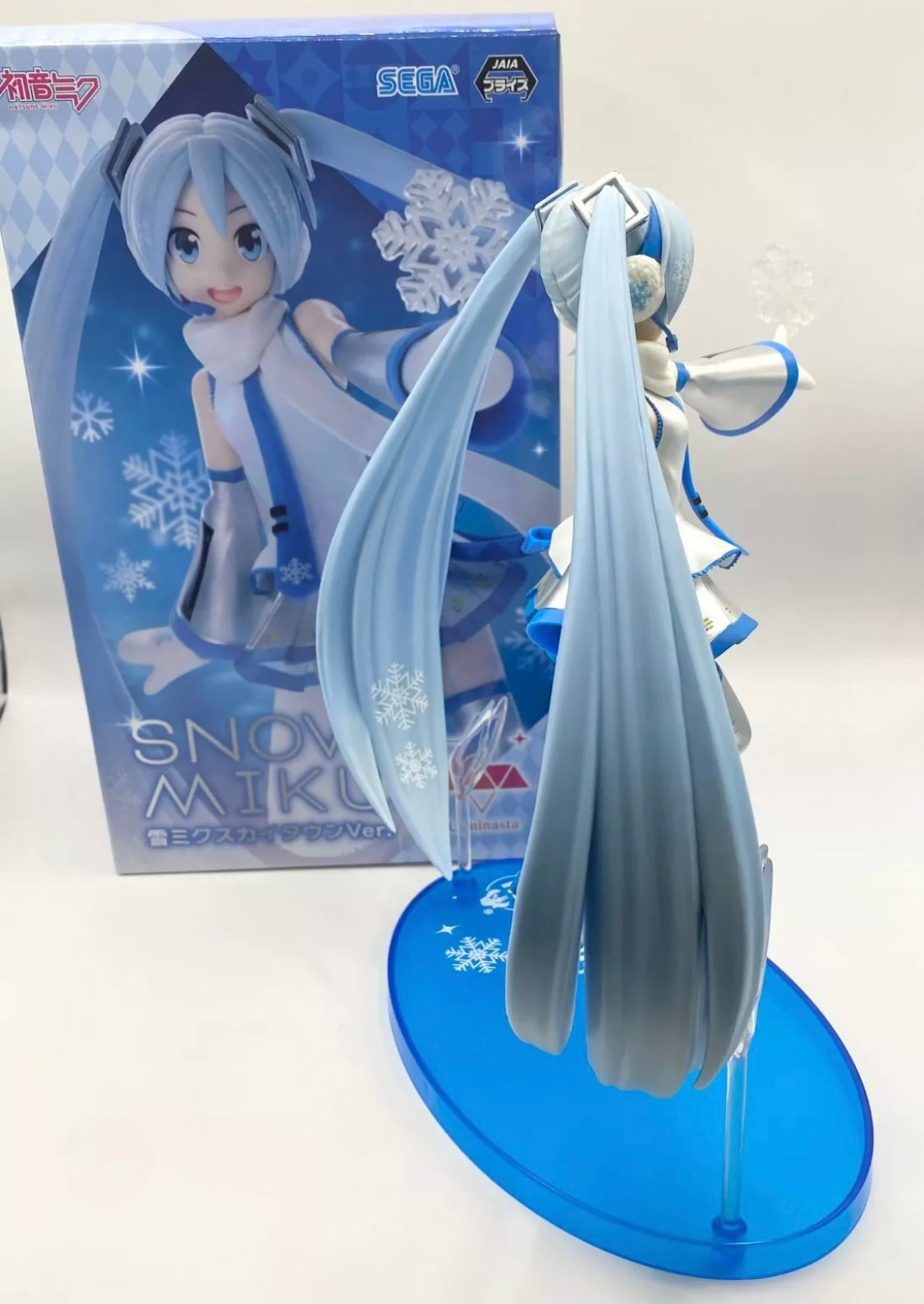 Hatsune Miku - Snow Miku Sky Town Luminasta SEGA Prize Japan Figure / Figurine