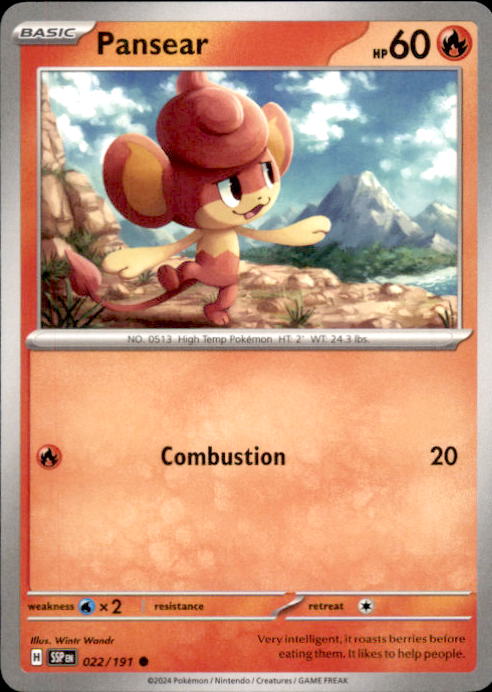 022/191 Surging Sparks Non Holo Pansear