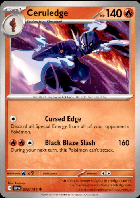 035/191 Surging Sparks Non Holo Ceruledge