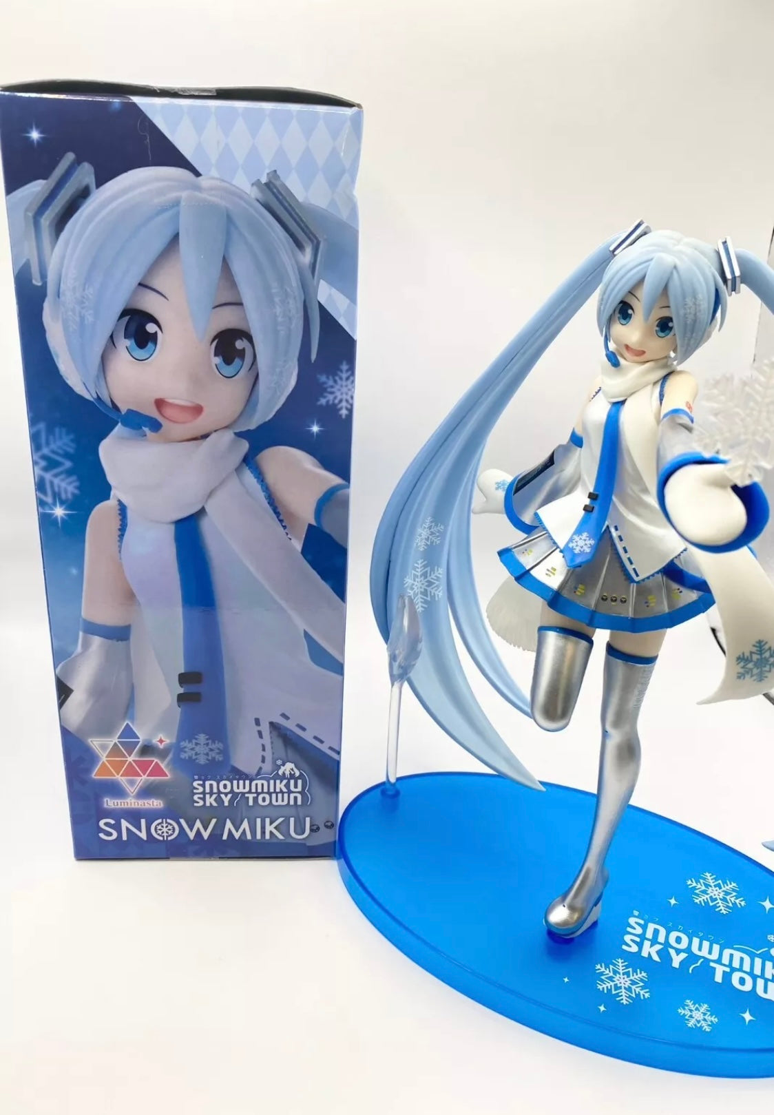 Hatsune Miku - Snow Miku Sky Town Luminasta SEGA Prize Japan Figure / Figurine