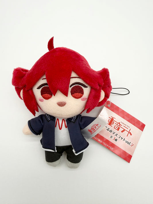 Taito Official Kasane Teto Mini Plush Keychain