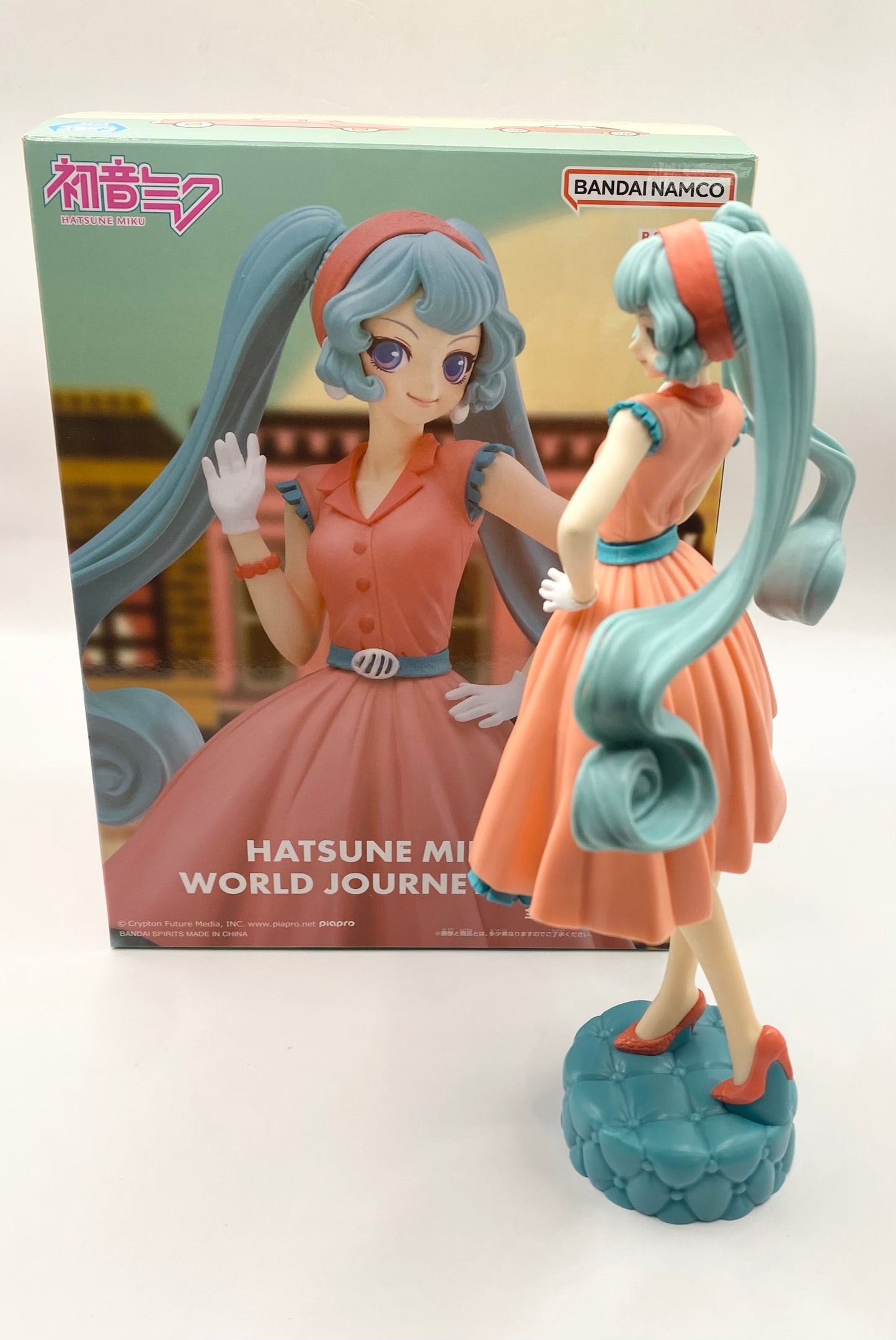 Hatsune Miku World Journey Bandai Vol 1 Figurine