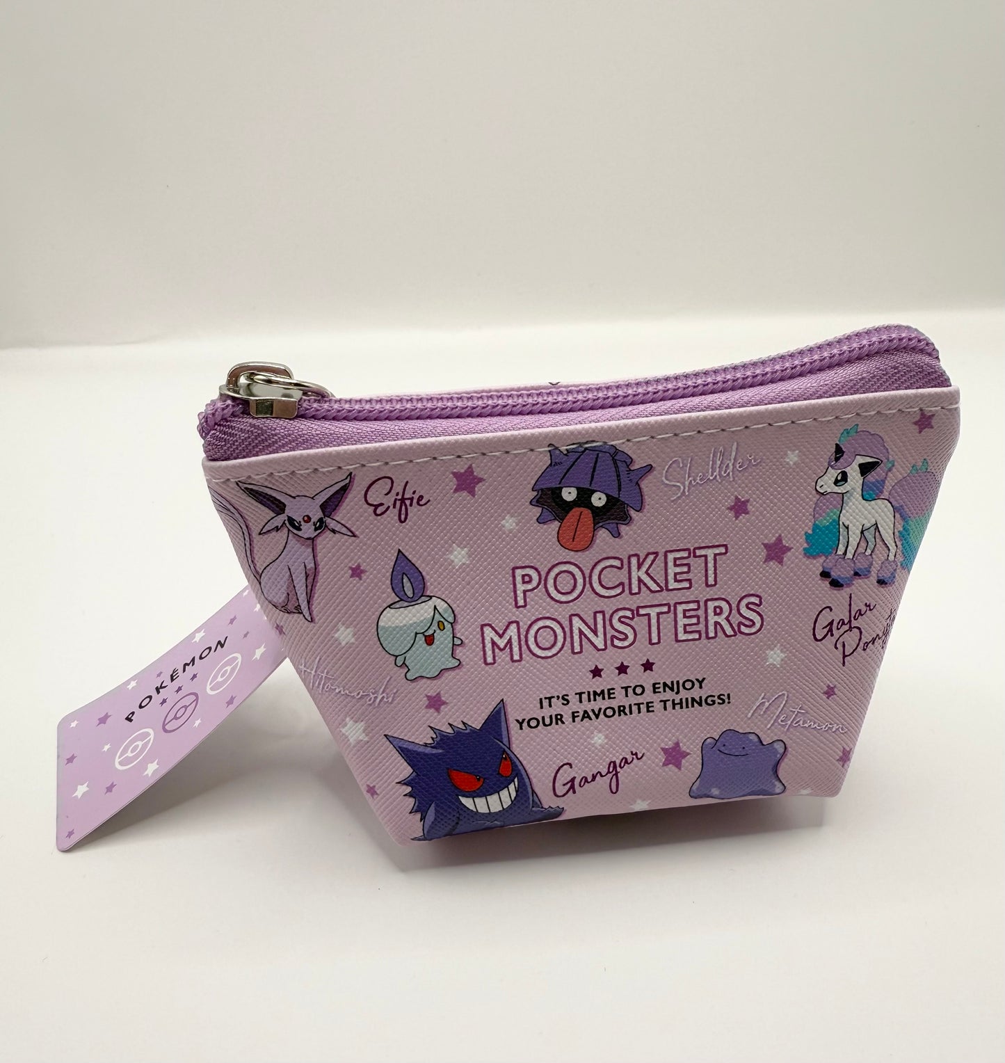 Official Pokemon alonan Gengar and Dark types Purse With Tags!