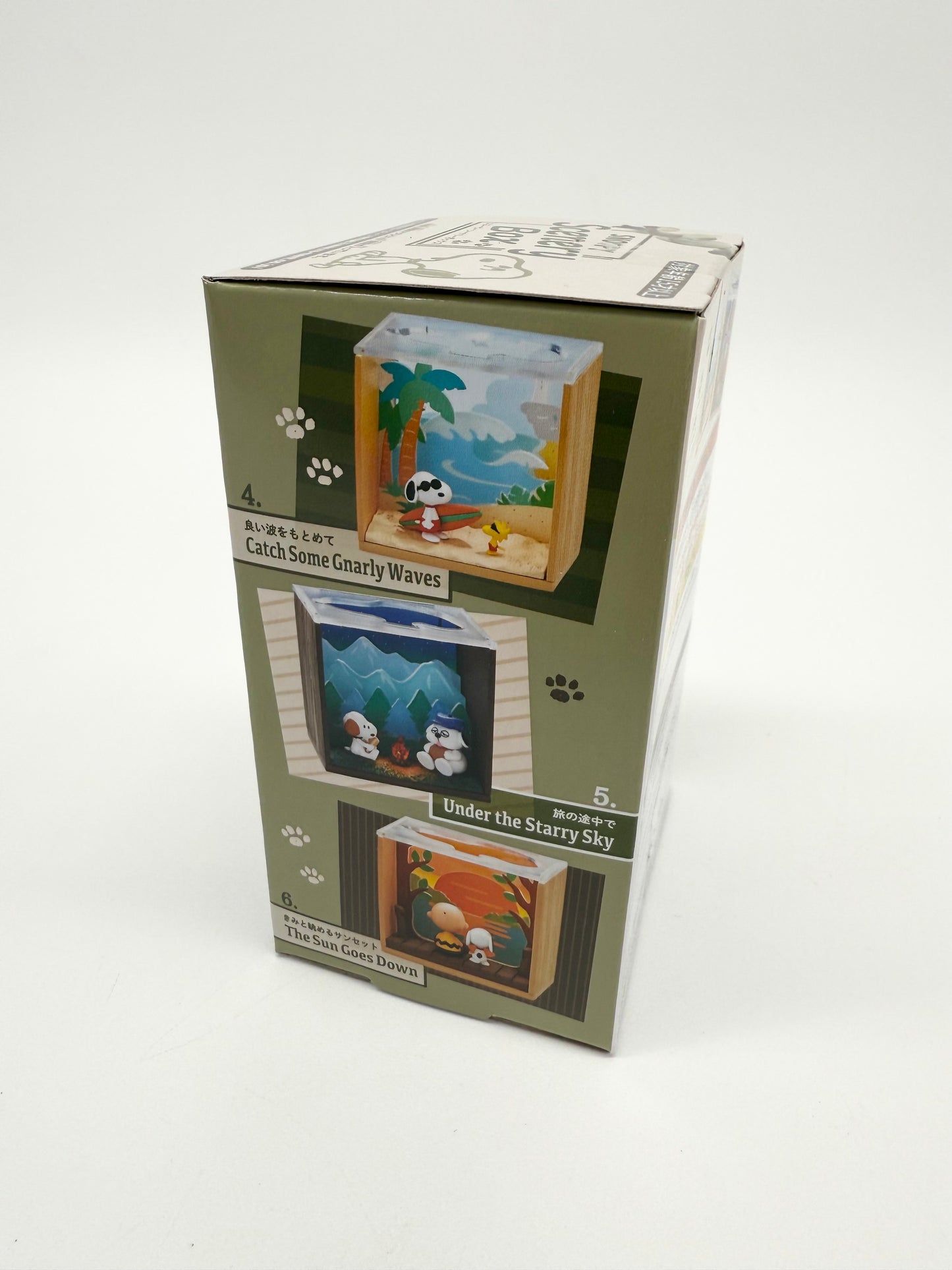 Peanuts Snoopy Official Re-Ment Blind Box Scenery Box Collection Figurine Sealed