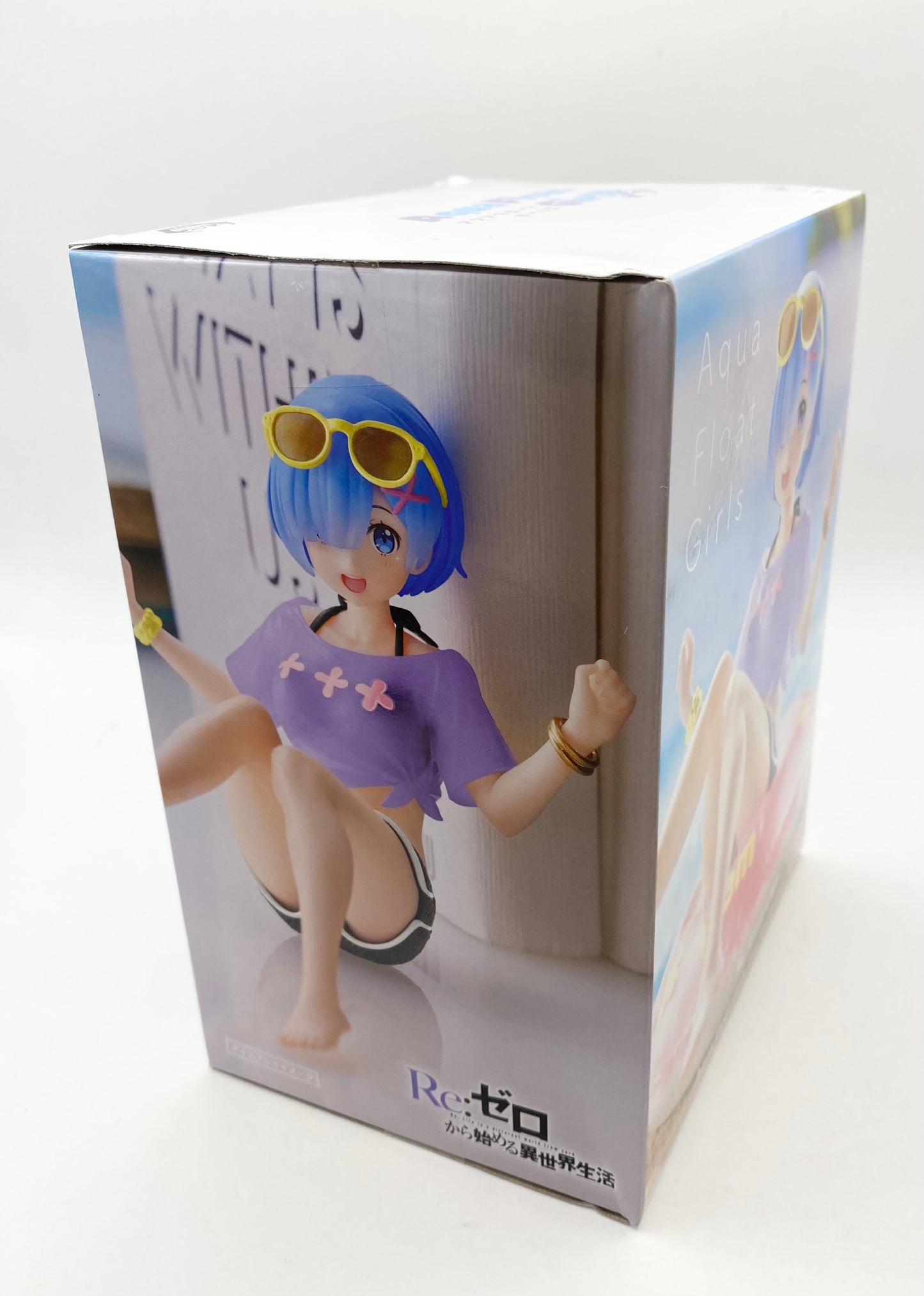 REM Re:Zero Aqua Float Girls Figurine Japan Official