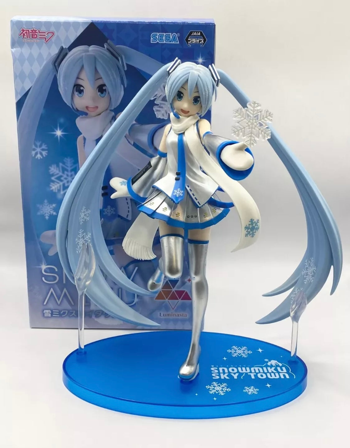 Hatsune Miku - Snow Miku Sky Town Luminasta SEGA Prize Japan Figure / Figurine