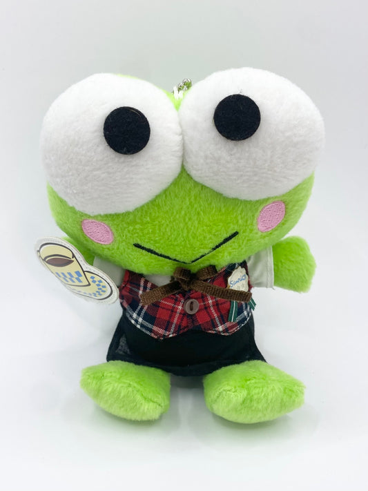 Sanrio Character Keroppi Cafe Coffee Plush Keychain 6in JAPAN