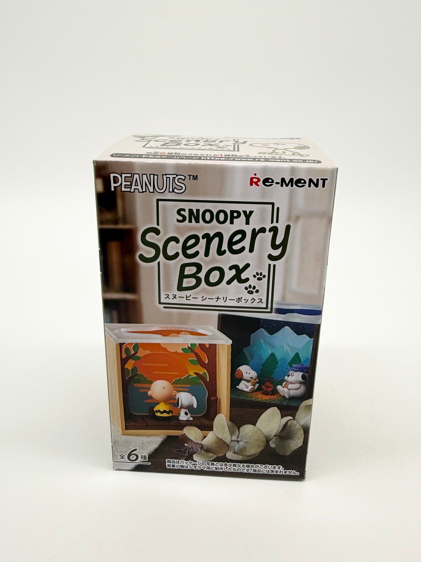 Peanuts Snoopy Official Re-Ment Blind Box Scenery Box Collection Figurine Sealed