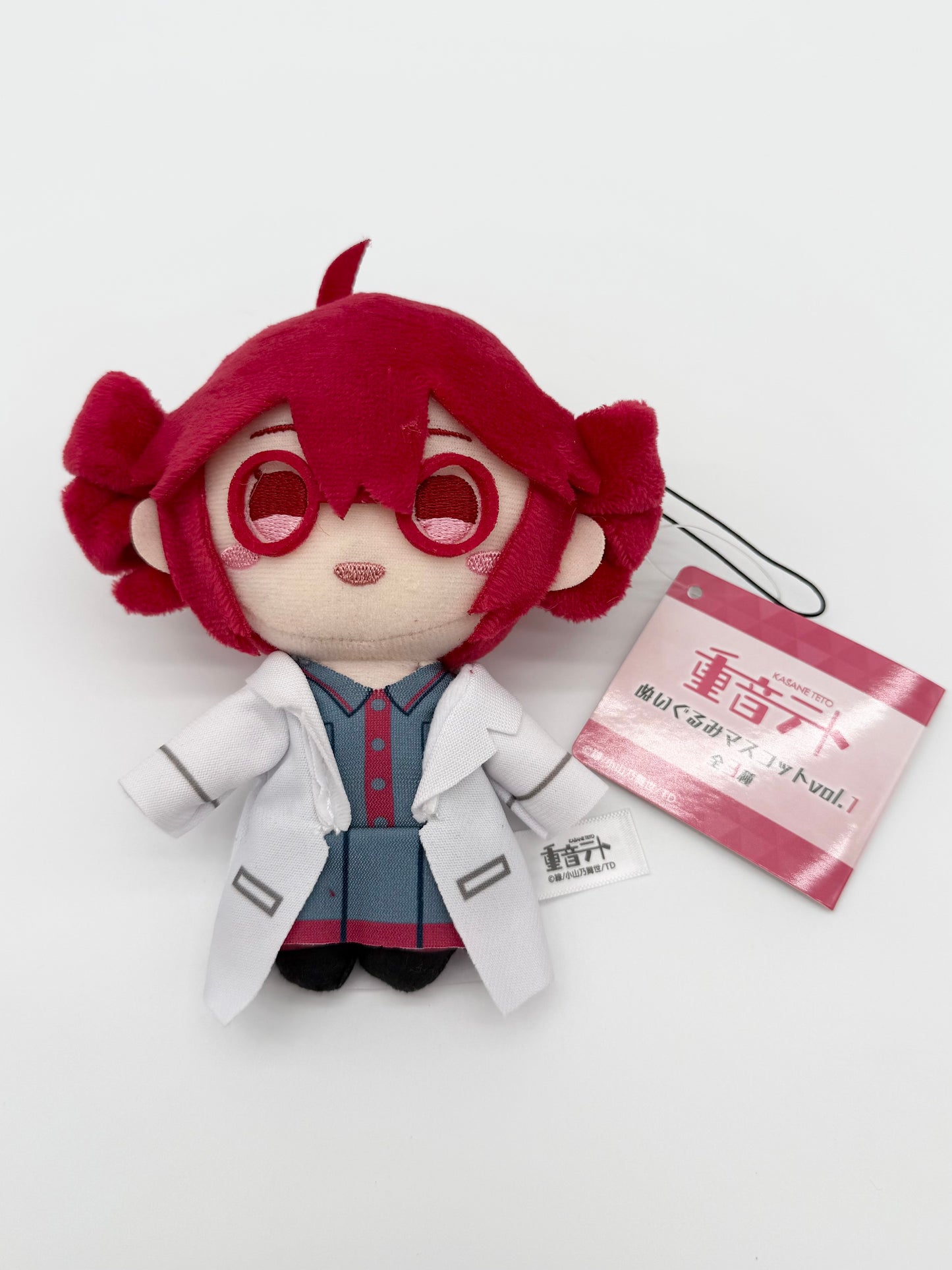 Taito Official Kasane Teto Mini Plush Keychain