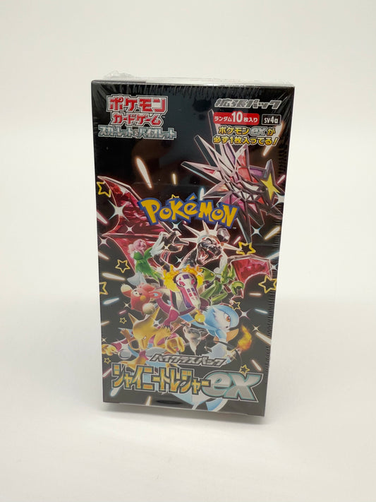 Pokemon Japanese Shiny Treasure EX Booster Box SV4A Sealed