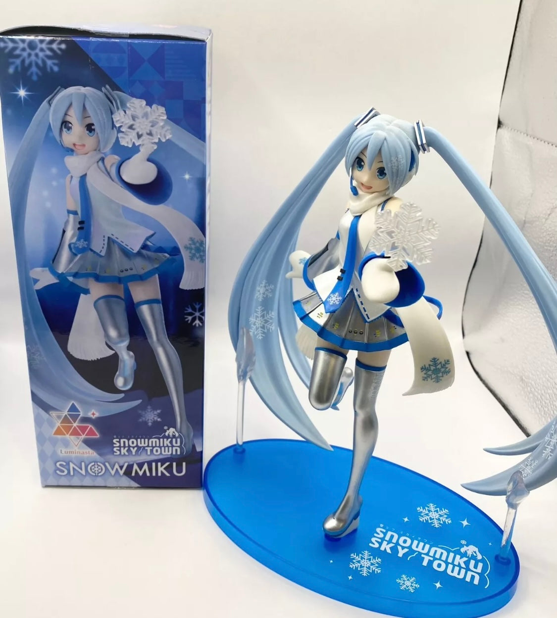 Hatsune Miku - Snow Miku Sky Town Luminasta SEGA Prize Japan Figure / Figurine