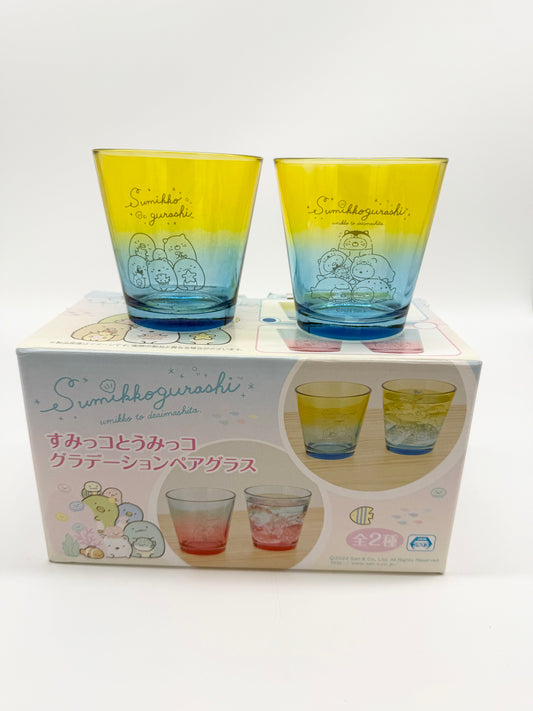 Sumikko Gurashi San-X Official Glass Set of 2 Japan New