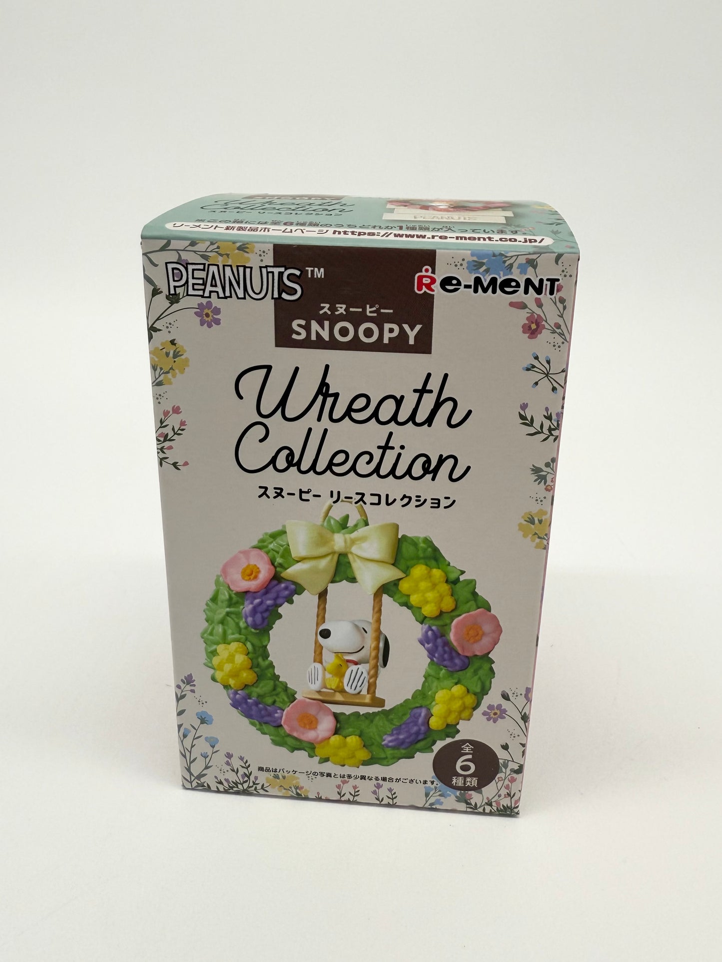 Peanuts Snoopy Official Re-Ment Blind Box Wreath Collection Figurine Sealed