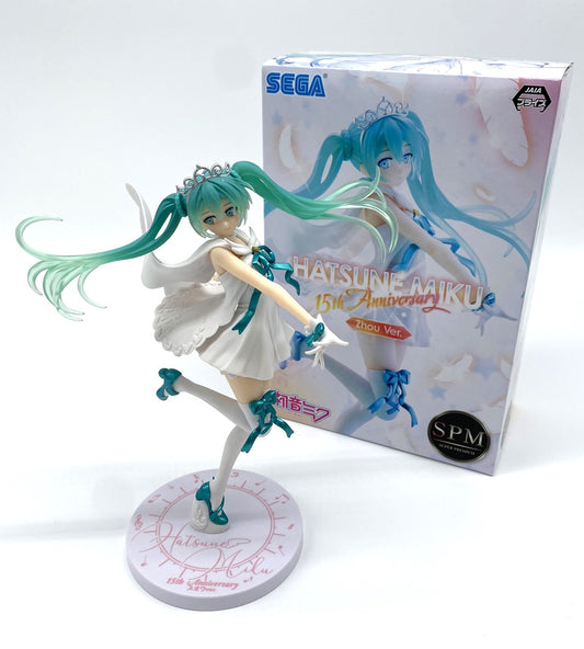 Hatsune Miku 15th Anniversary SEGA SPM Figurine