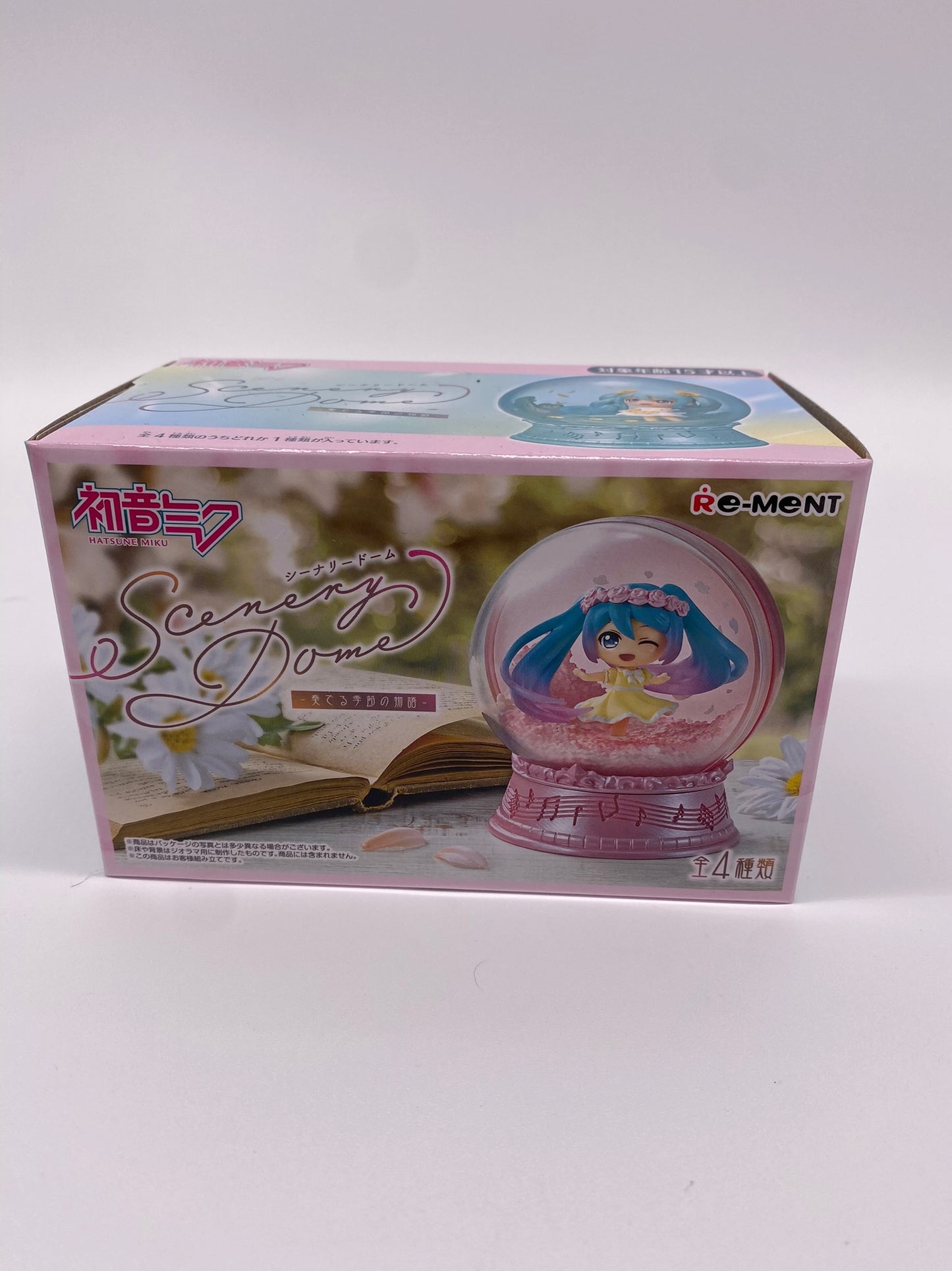 Hatsune Miku Re-Ment Scenery Dome Mystery Figurine
