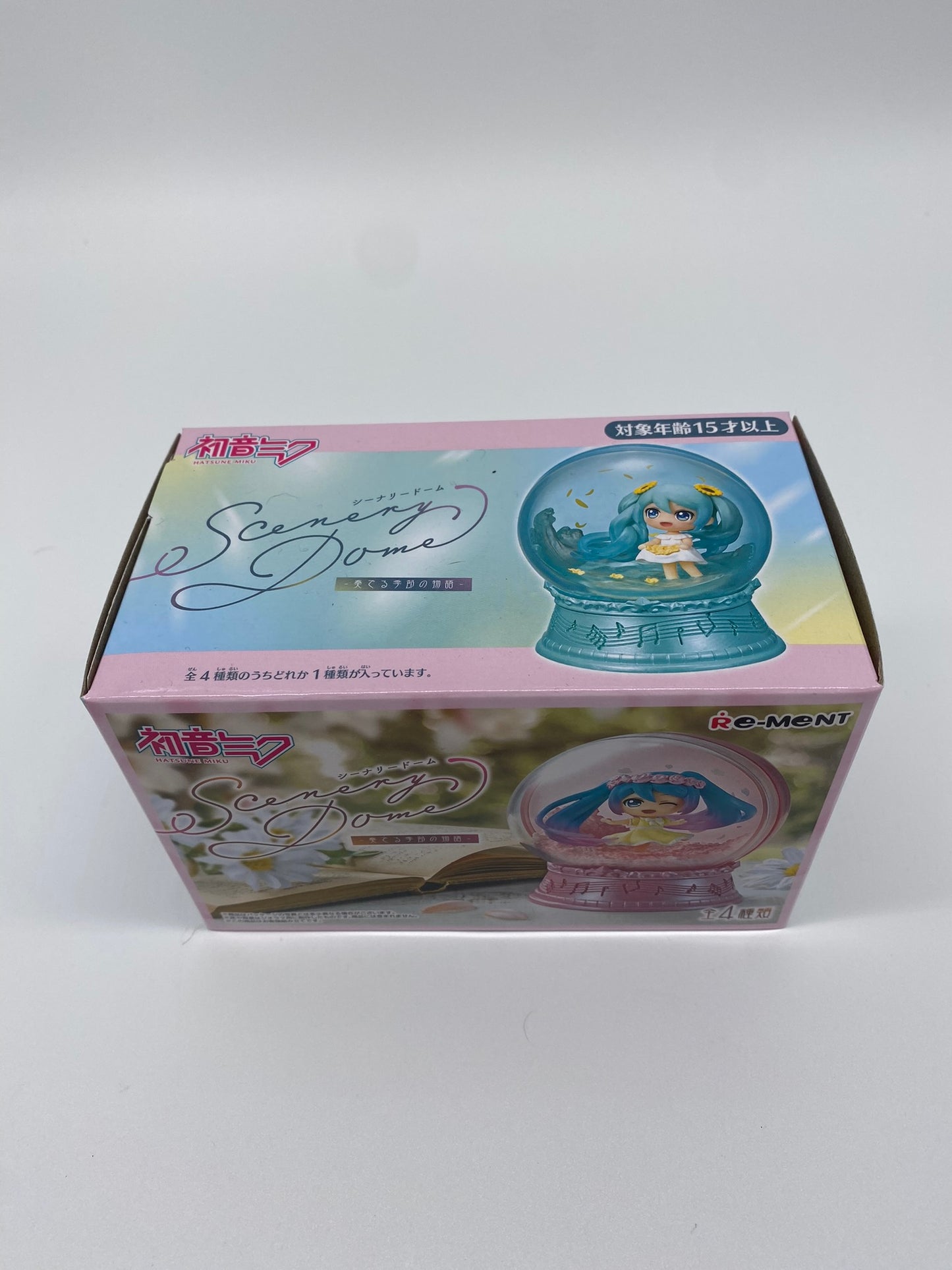 Hatsune Miku Re-Ment Scenery Dome Mystery Figurine