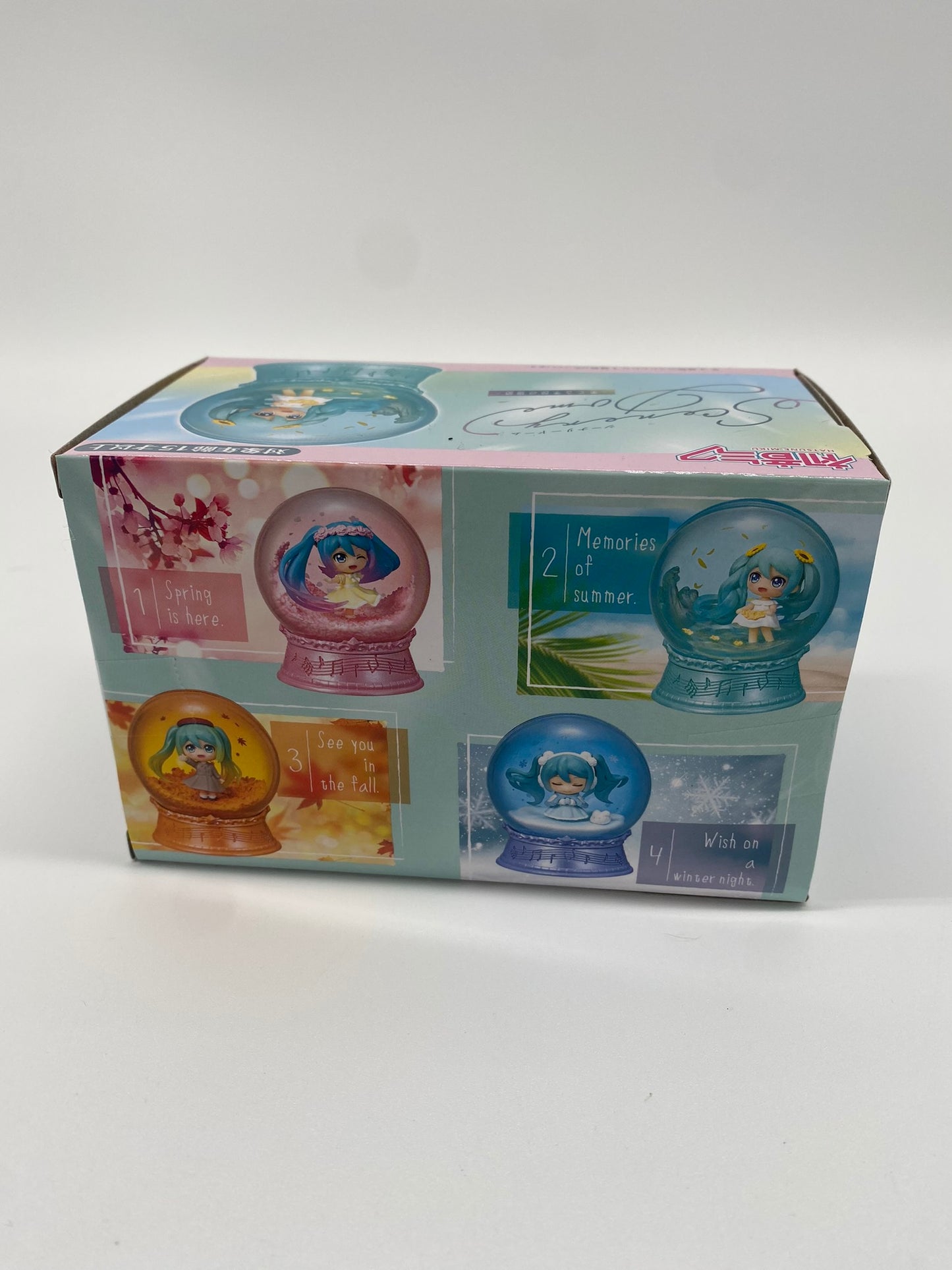Hatsune Miku Re-Ment Scenery Dome Mystery Figurine
