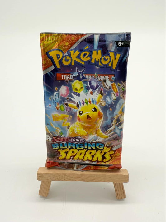 Pokemon TCG: Scarlet and Violet Surging Sparks x1 Booster Pack Sealed