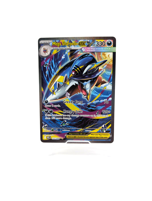 Mega Sharpedo ex 127/094 Phantasmal Flames Special Illustration Rare