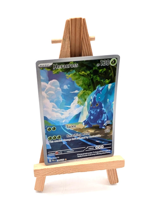 Pokémon Heracross 194/193 Paldea Evolved Holo Illustration Rare