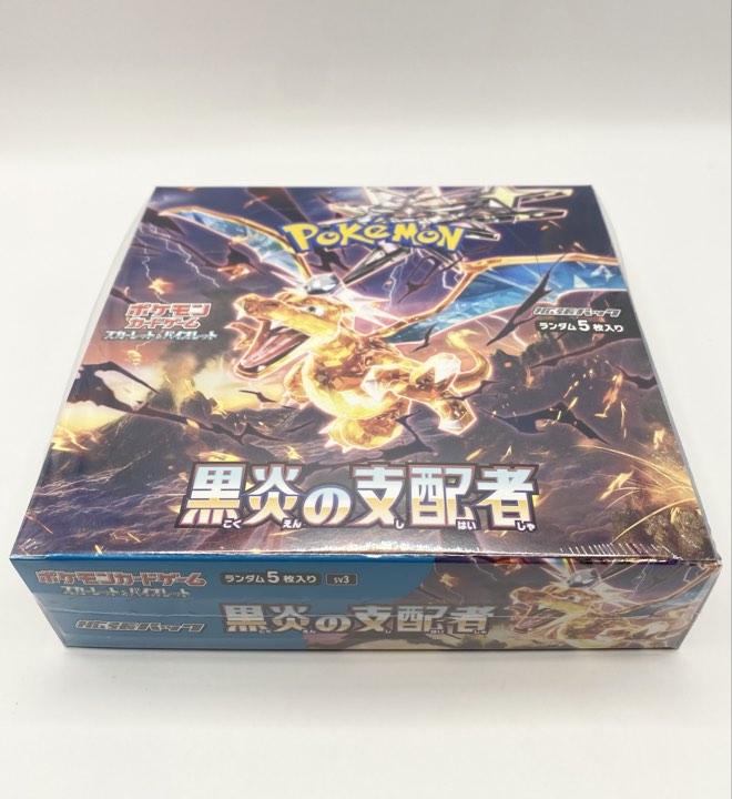 Pokémon TCG Scarlet & Violet - Ruler of the Black Flame Booster Box SV3 - 30 Packs