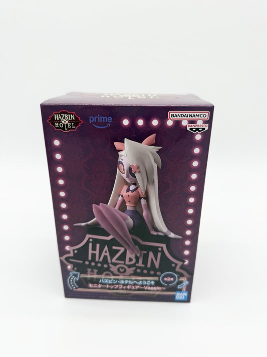 Banpresto Official Hazbin Hotel Monitor Top Figure - Vaggie (Ver. B) New