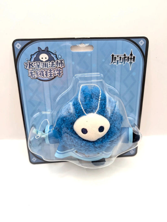 miHoYo Genshin Impact Hydro Abyss Mage Plush Doll Keychain Stuffed Toys Official