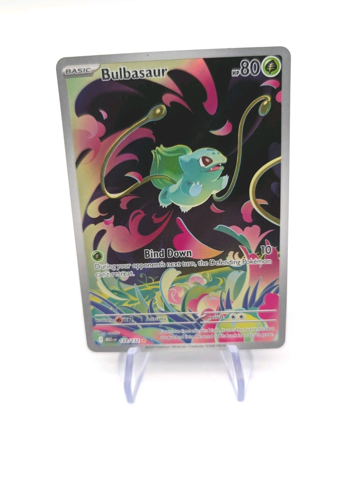 Pokémon TCG: Bulbasaur 133/132 Mega Evolution - Near Mint