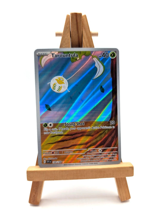 Pokemon Tarantula 199/198 Illustration Rare Scarlet And Violet