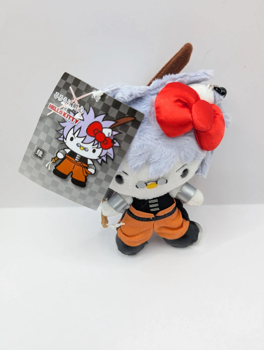 Sanrio Rurouni Kenshin X Hello Kitty Plush Toy (Enishi Yukishiro)