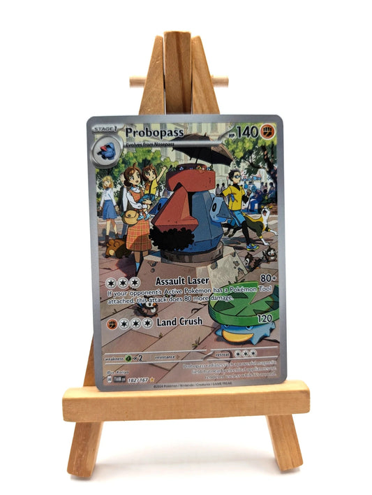 Pokémon Probopass TCG Scarlet & Violet Twilight Masquerade Holo Card 182/167